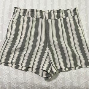 Paper bag style shorts